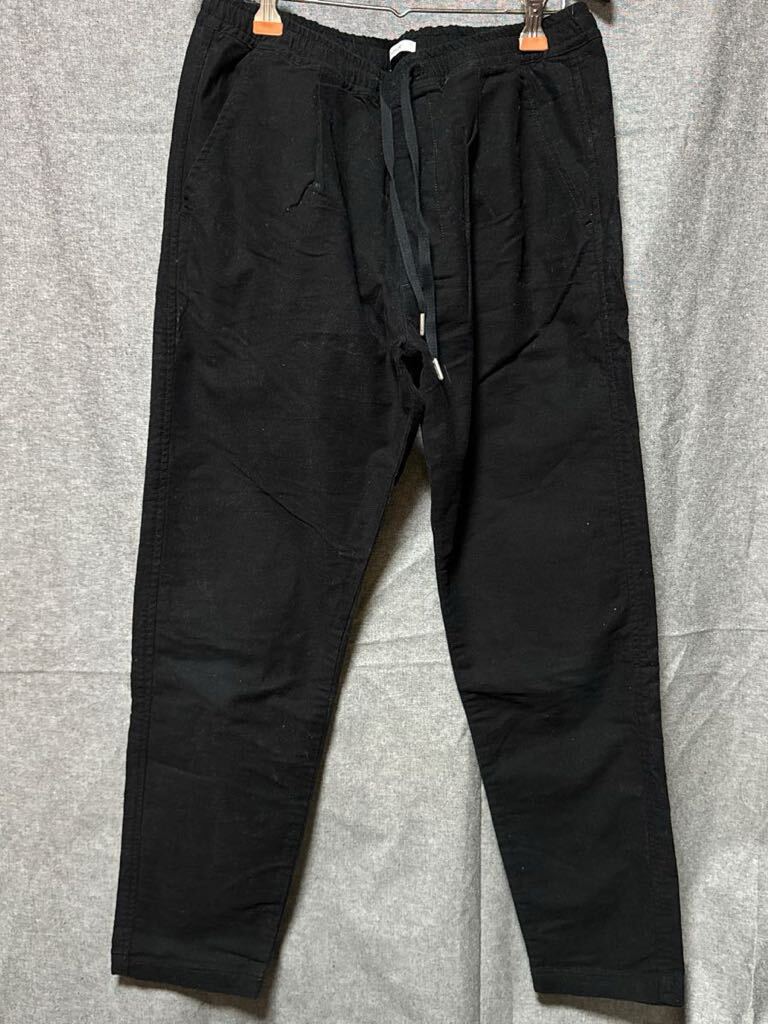 美品 BAYFLOW ブラック イージーパンツ 2 か拍卖