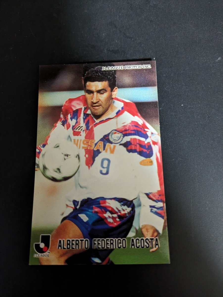 即決★カルビー1996 横浜マリノス アコスタ拍卖