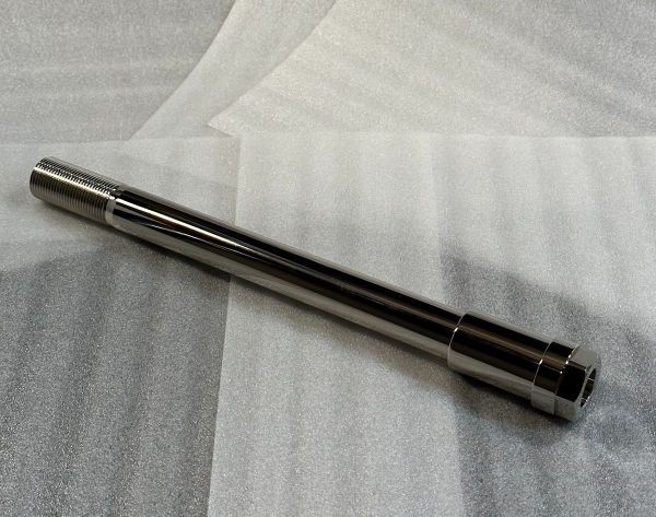 クロモリ Z1000/R Z800 Z650 アクスルシャフト 中空 フロント カワサキ Kawasaki U70拍卖