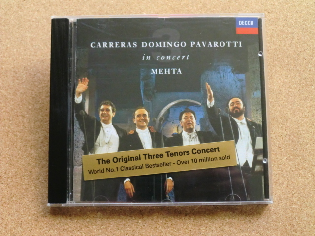 *【CD】CARRERAS, DOMINGO, PAVAROTTI, IN CONCERT(430 432-2)(輸入盤)拍卖