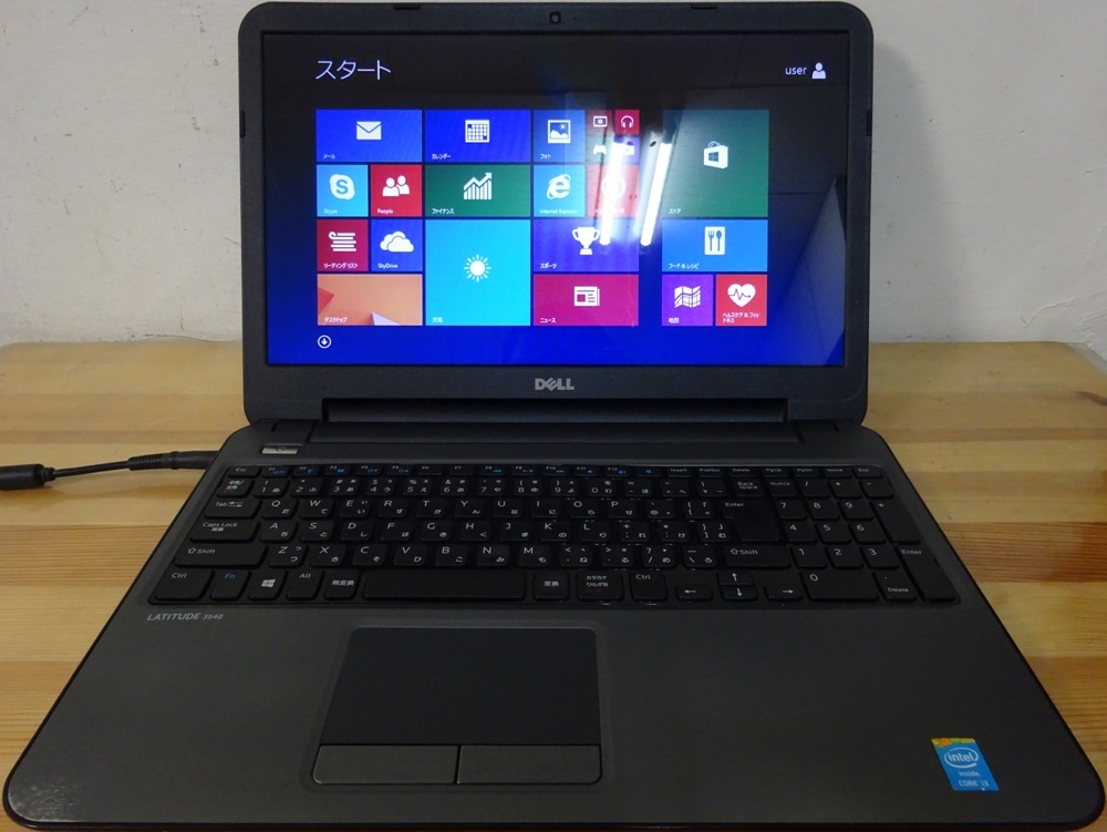 デル ノートパソコン Dell Latitude 3540/Core i3-4010U 1.7GHz/4GB/500GB/中古特価良品拍卖