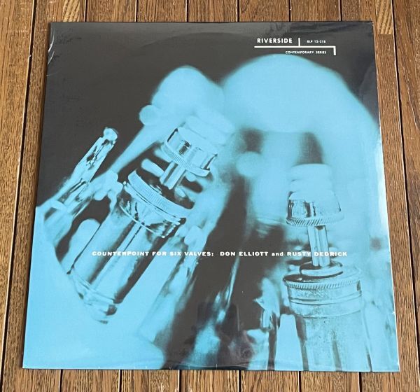 ◆DON ELLIOTT AND RUSTY DEDRICK / COUNTERPOINT FOR SIX VALVES ドン・エリオット ラスティ・デドリック 再発米盤未開封シールド拍卖
