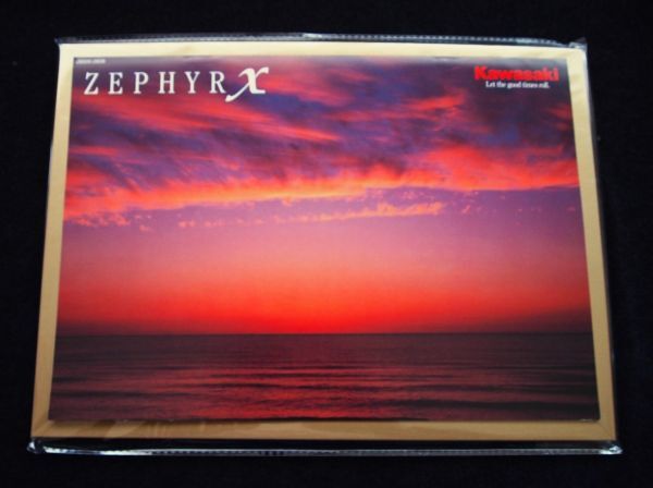 カワサキ ゼファーχ 2007年 希少・最終・カタログ・美美品・送料込み!拍卖
