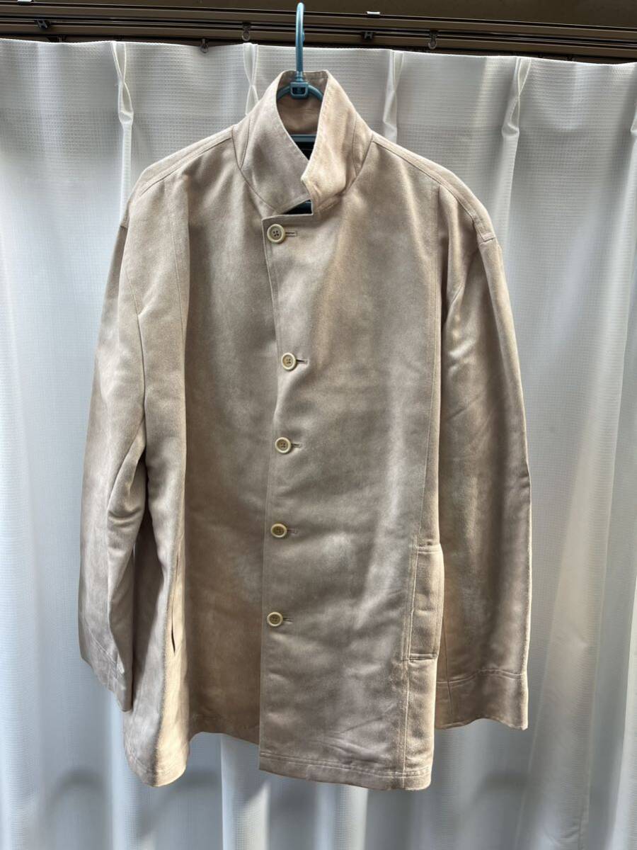 スプリングハーフコート ジャケット サイズ4L ホワイト系 未使用品拍卖