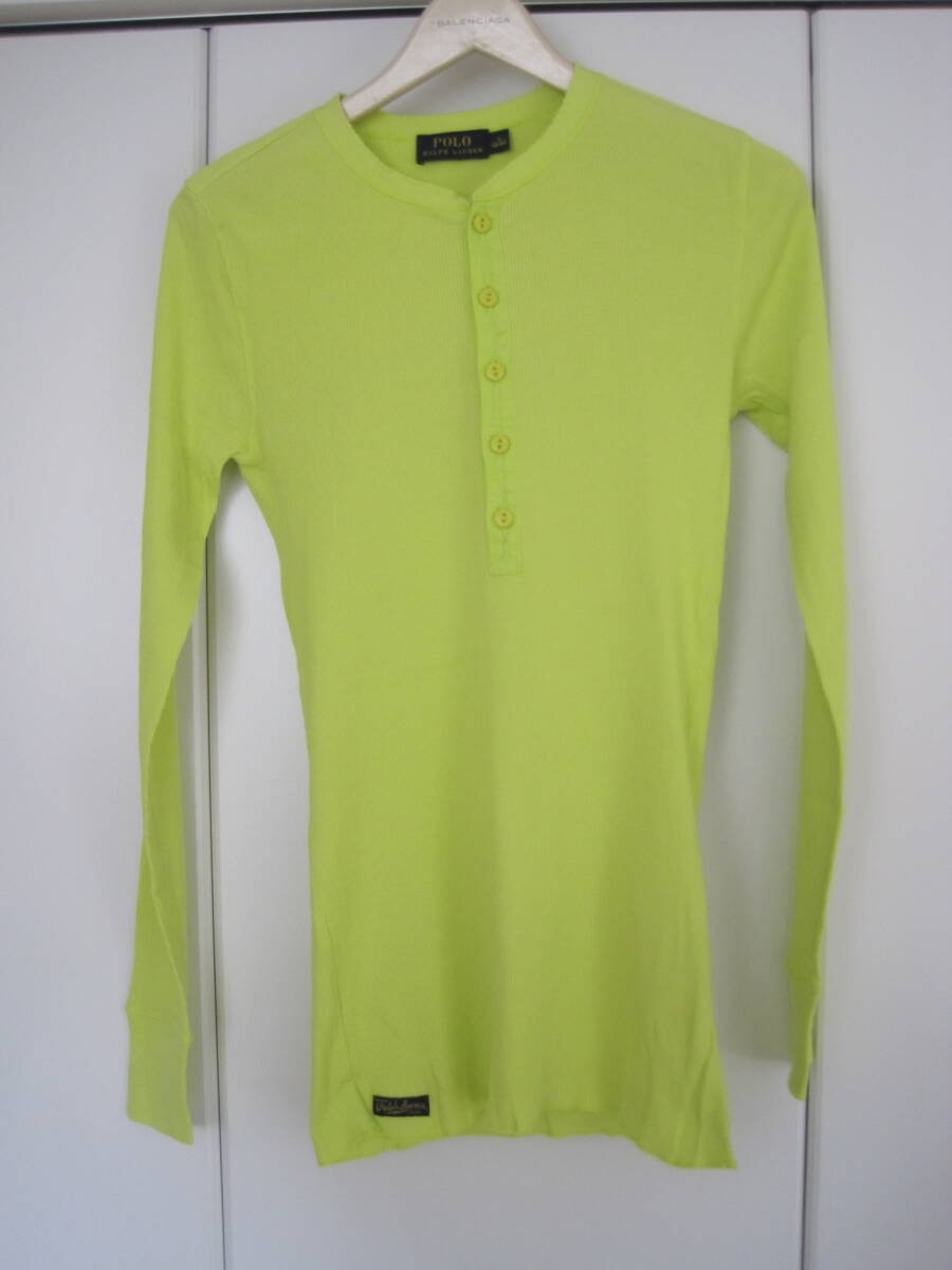 POLO ラルフローレン ヘンリーネックカットソー S拍卖