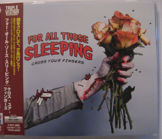 ◆CD◆FOR ALL THOSE SLEEPING/クロス・ユア・フィンガーズ◆フォー・オール・ゾーズ・スリーピング◆帯有り国内盤拍卖