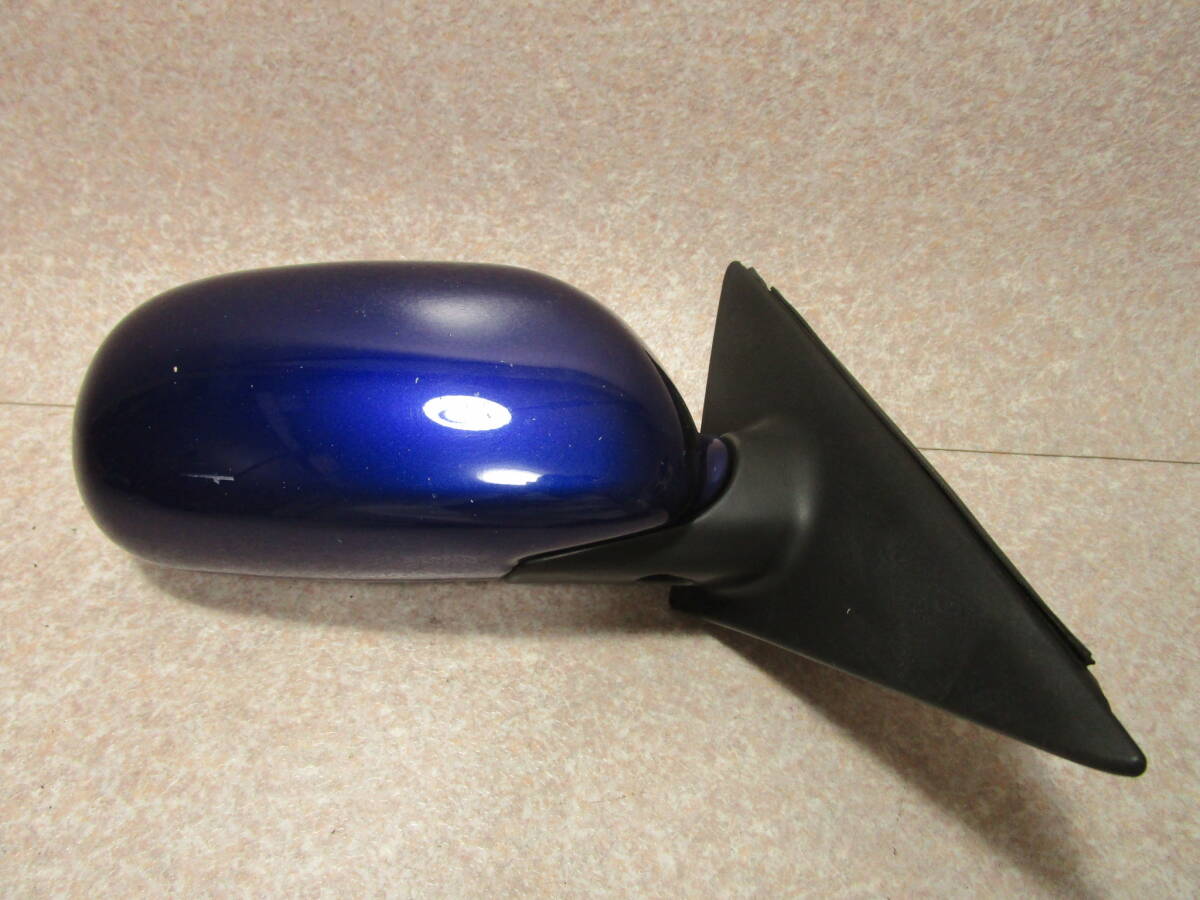 ステージア NM35 ドアミラー 右 ICHIKOH 8284 電格 5P ダークブルー拍卖