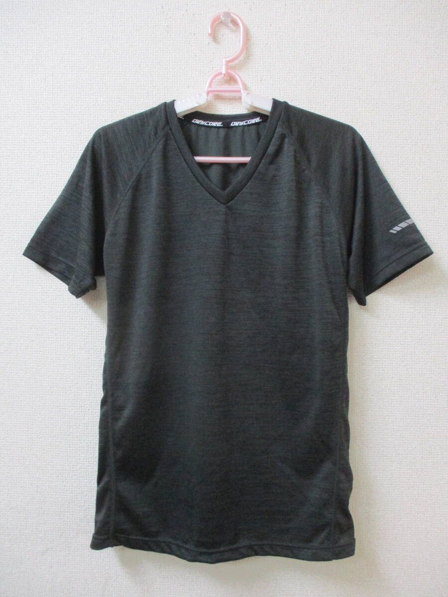 DRY CORE ドライコア Tシャツ グレー メンズ Sサイズ拍卖