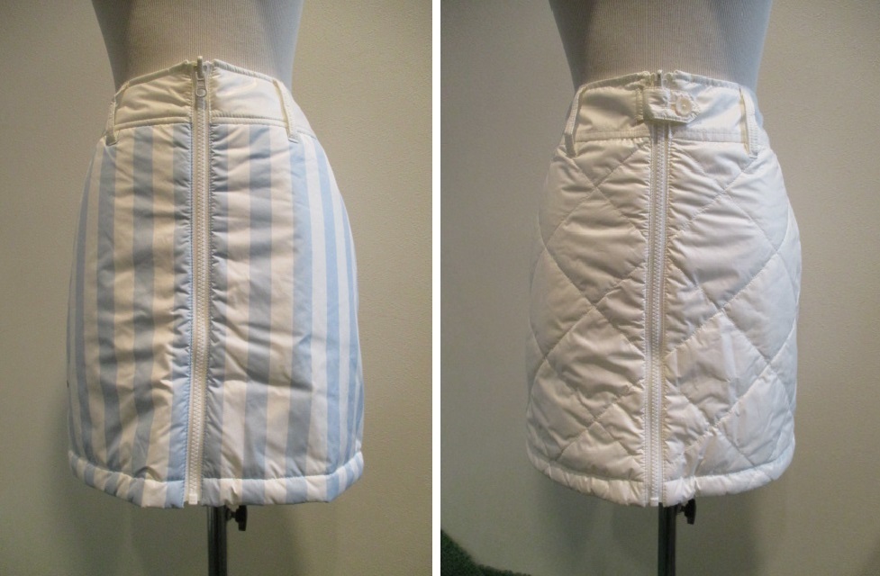 送料無料! 在庫処分! キャロウェイ 【Callaway】リバーシブル レディース 中綿 スカート 241-8225811 M ブルー 【1756】拍卖