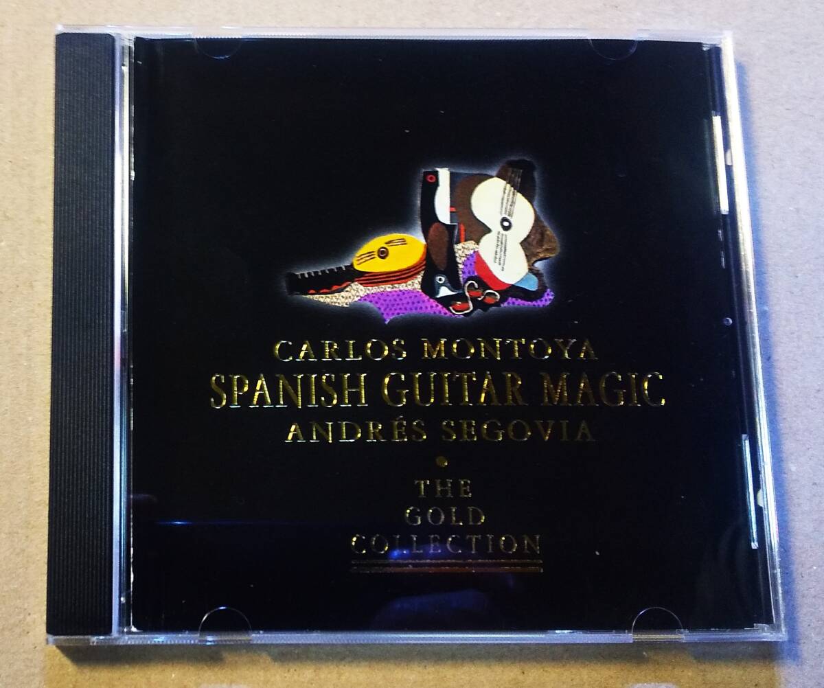 ♪即決/ゴールド盤/スパニッシュ・ギター・マジック/カルロス・モントーヤ、アンドレス・セゴビア/1997年/輸入版拍卖