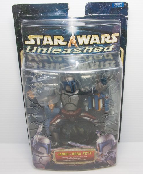 スターウォーズ Unleashed フィギュア ジャンゴ・フェット&ボバ・フェット フィギュア拍卖