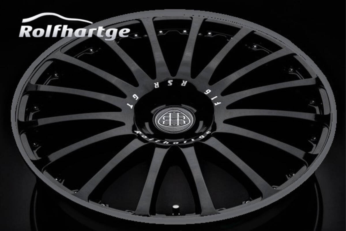 Rolfhartge ロルフハルトゲ F16GT RSR 7.5×18 メルセデスベンツ X156 GLA-class ホイール Mercedes Benz ブラック 18インチ 4本セット拍卖