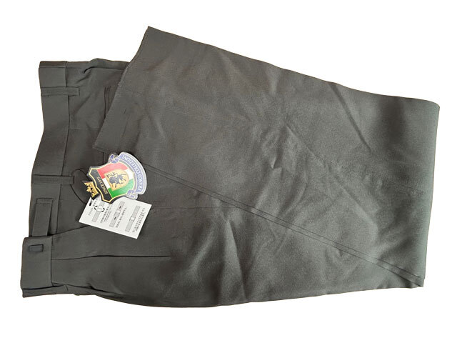 40486-2-a127-3 ウエスト76-82 股下90cm グレー FRANCO COLLEZIONI 撥水 ストレッチ ウエストアジャスター付スラックス 拍卖