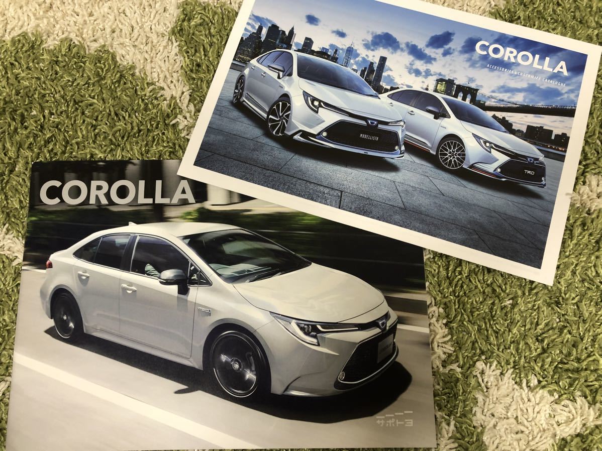 トヨタ カローラカタログ 2019年10月版 新品! アクセサリーカタログ付! TOYOTA COROLLA カタログ 2019年10月版 新品!拍卖