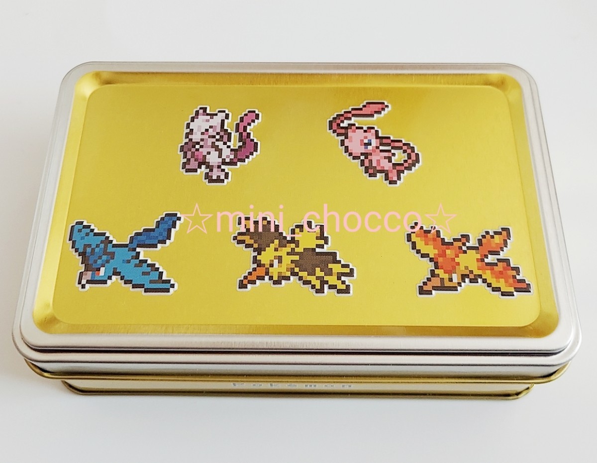 ☆メリーチョコレート × ポケモン 空き缶 スペシャル☆送料290円~☆限定 コラボ アソートボックス☆缶 ケース 可愛い 小物入れ 紙袋付 金拍卖