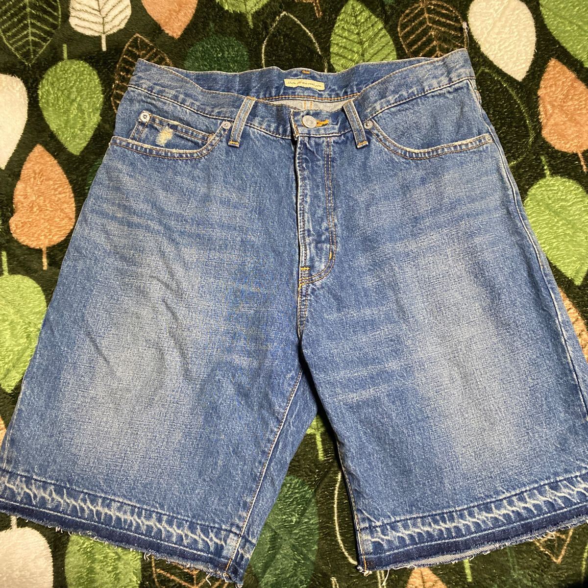 k86 JOURNAL STANDARD ハーフジーンズ サイズM表記 ベトナム製拍卖