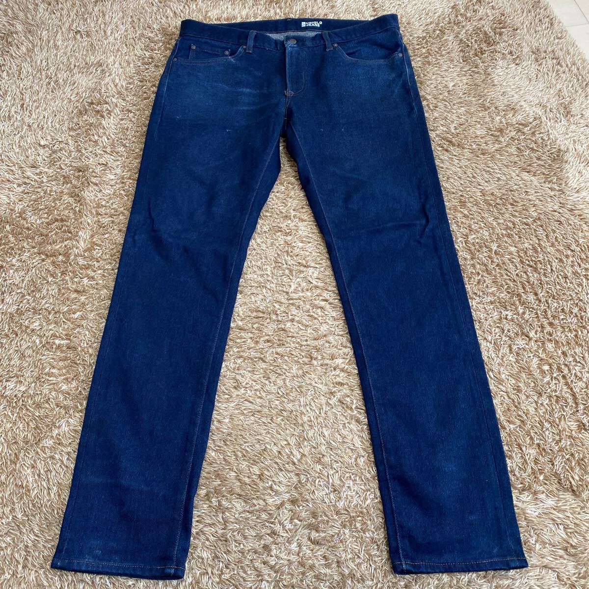 t47 UNIQLO HEATTECHジーンズ サイズ36表記 中国製拍卖