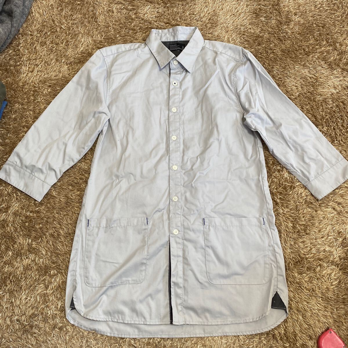 t50 VARAKI 五分丈シャツ サイズL表記 中国製拍卖