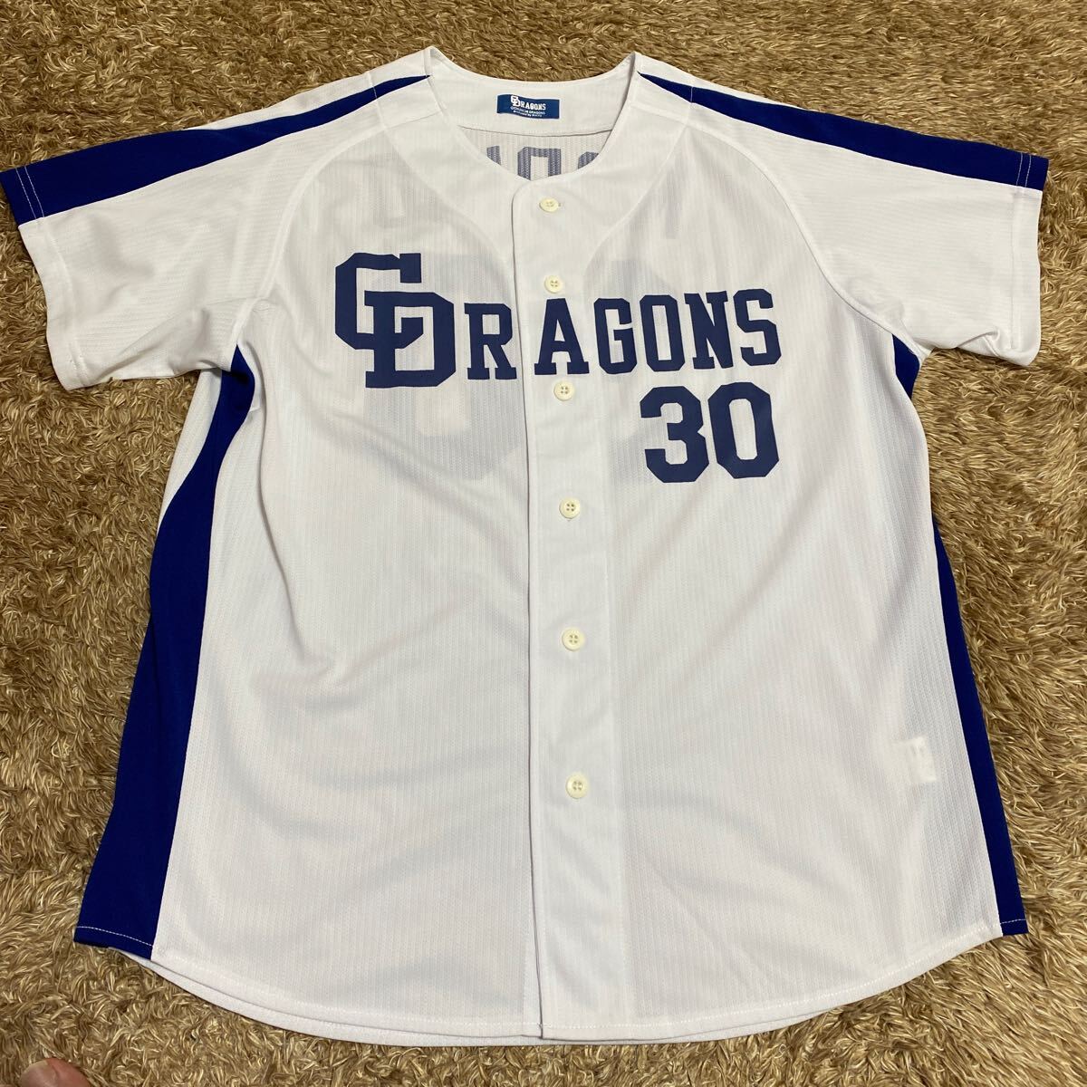 t51 中日ドラゴンズ 森野レプリカユニフォーム サイズFREE表記 中国製拍卖