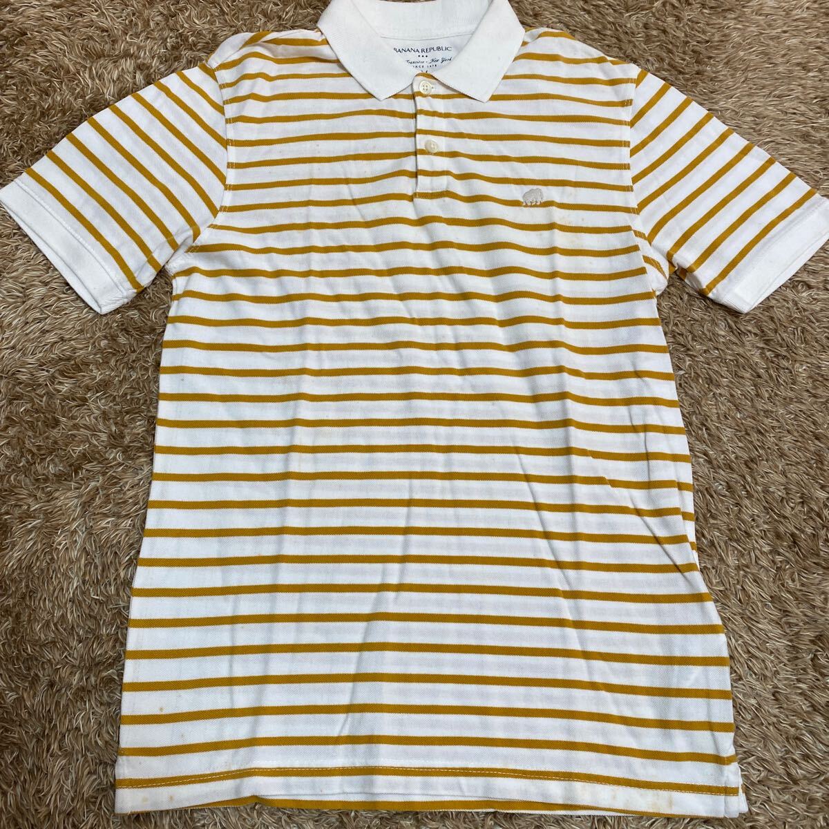 t57 banana republic ポロシャツ サイズM表記 パキスタン製拍卖