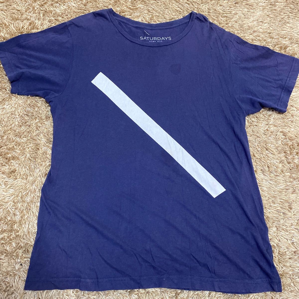 t57 saturdays nyc tシャツ サイズM表記 エジプト製拍卖