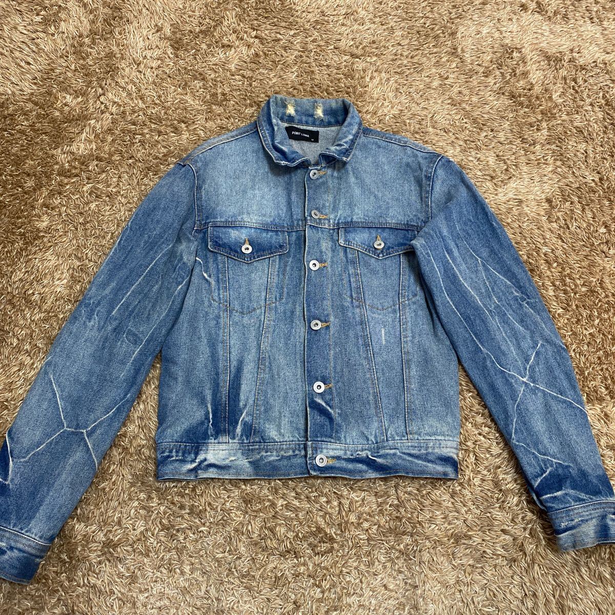 t61 POINT LOMA ジージャン サイズM表記 中国製拍卖