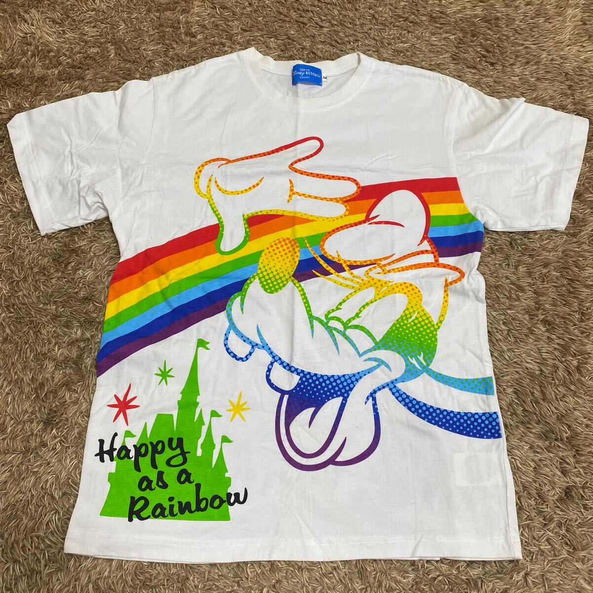 t72 Disney RESORT 半袖tシャツ サイズM表記 中国製拍卖