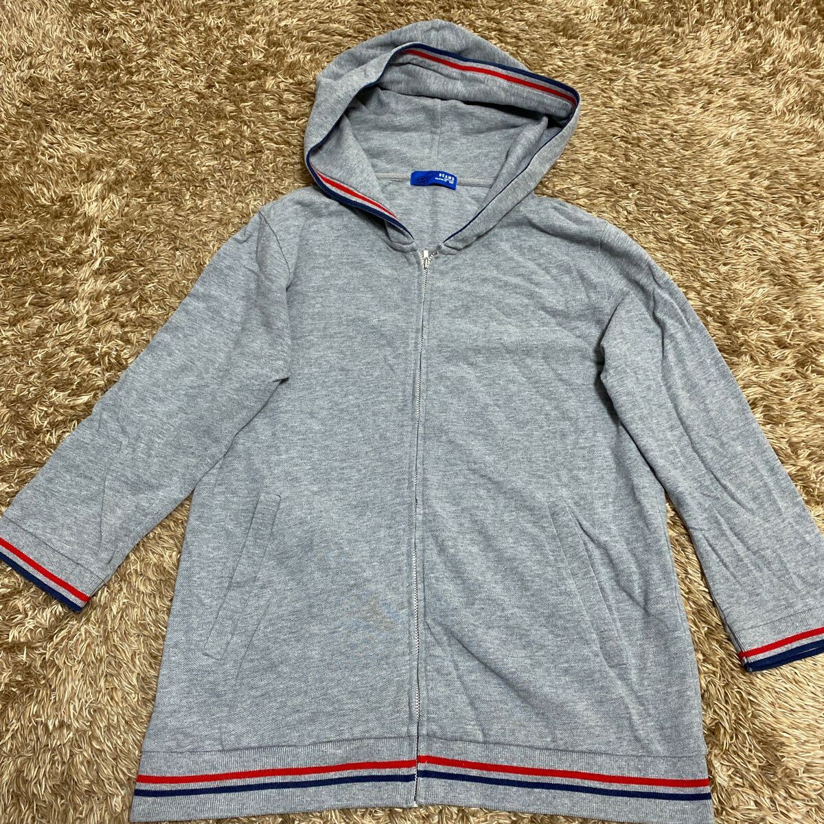 t72 BEAMS パーカー サイズM表記 中国製拍卖