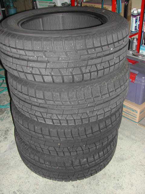 ヨコハマ アイスガードIG50 215/60R16 スタッドレスタイヤ4本 中古拍卖