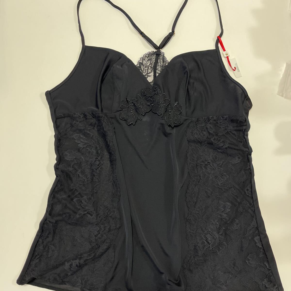 タグ付き 未使用 Triumph トリンプ プレミアム ゴールドレーベル ブラック キャミソール サイズ90拍卖