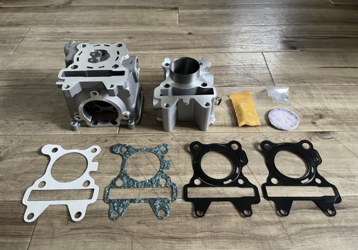 新品 SA26 75.4cc ボアアップキット ビッグヘッドセット SA36J SA39J SA37J CE50ZR VOX SA31J 4スト ビーノ ジョグ vino拍卖