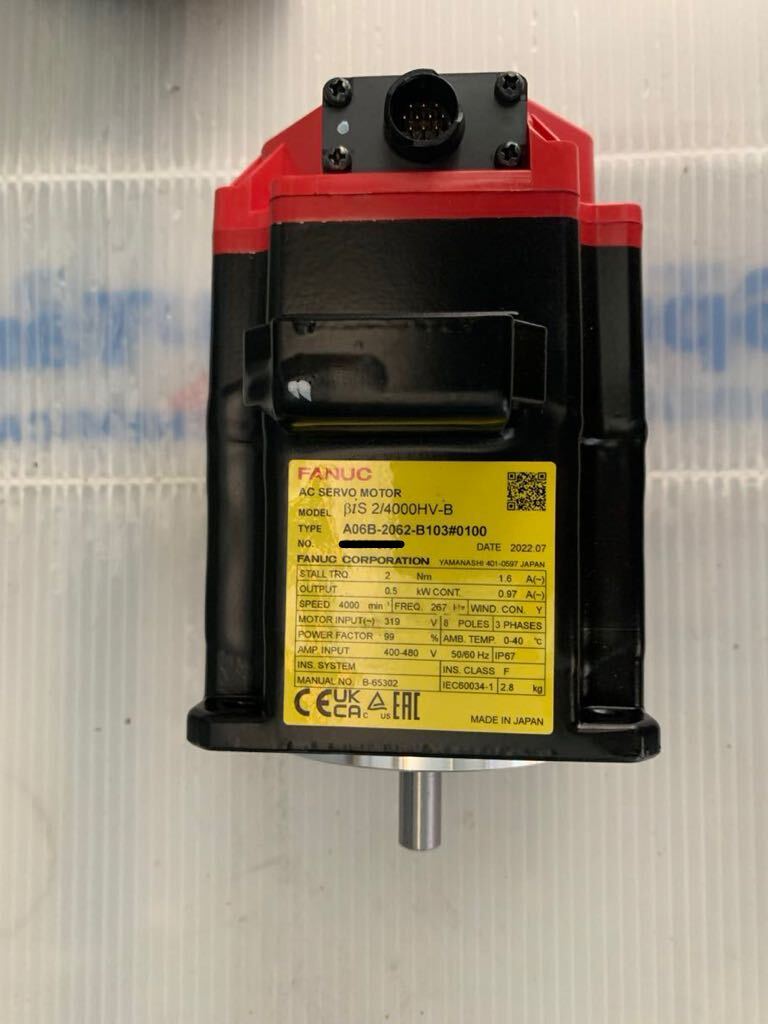 f445 未使用FANUC ファナック サーボモーター拍卖