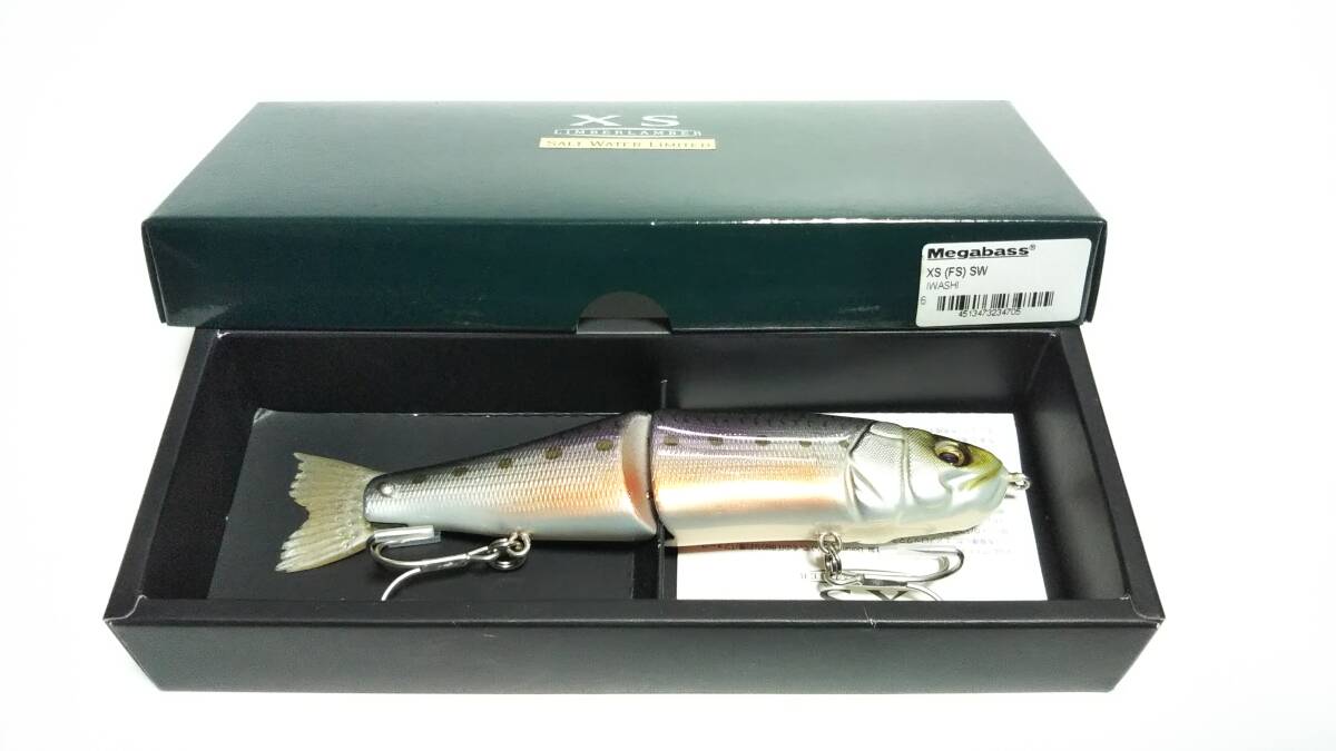 メガバス XS リンバランバ ソルトウォーターリミテッド イワシ 未使用 希少拍卖