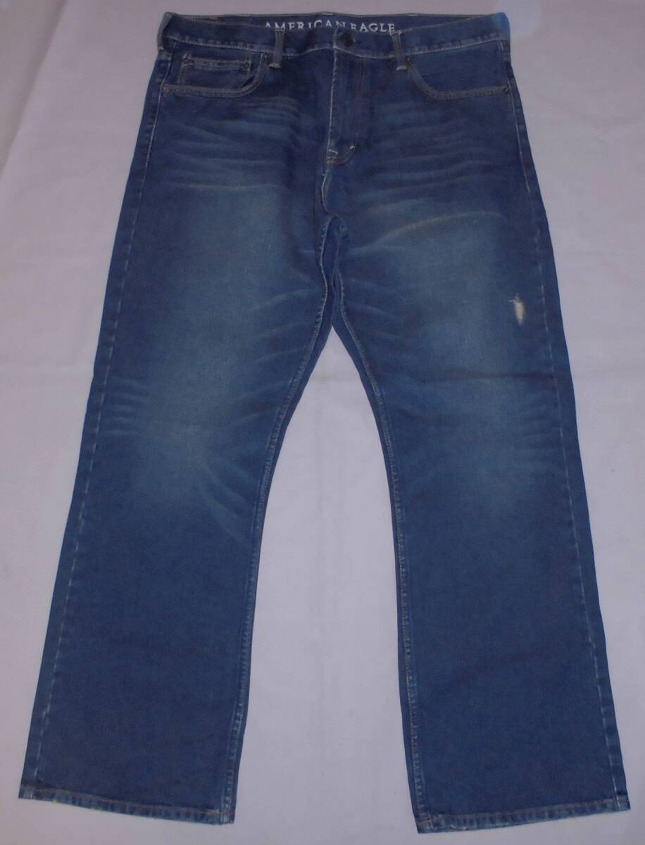 AMERICAN EAGLE デニムパンツ 激レアサイズ38インチ BOOTCUT拍卖