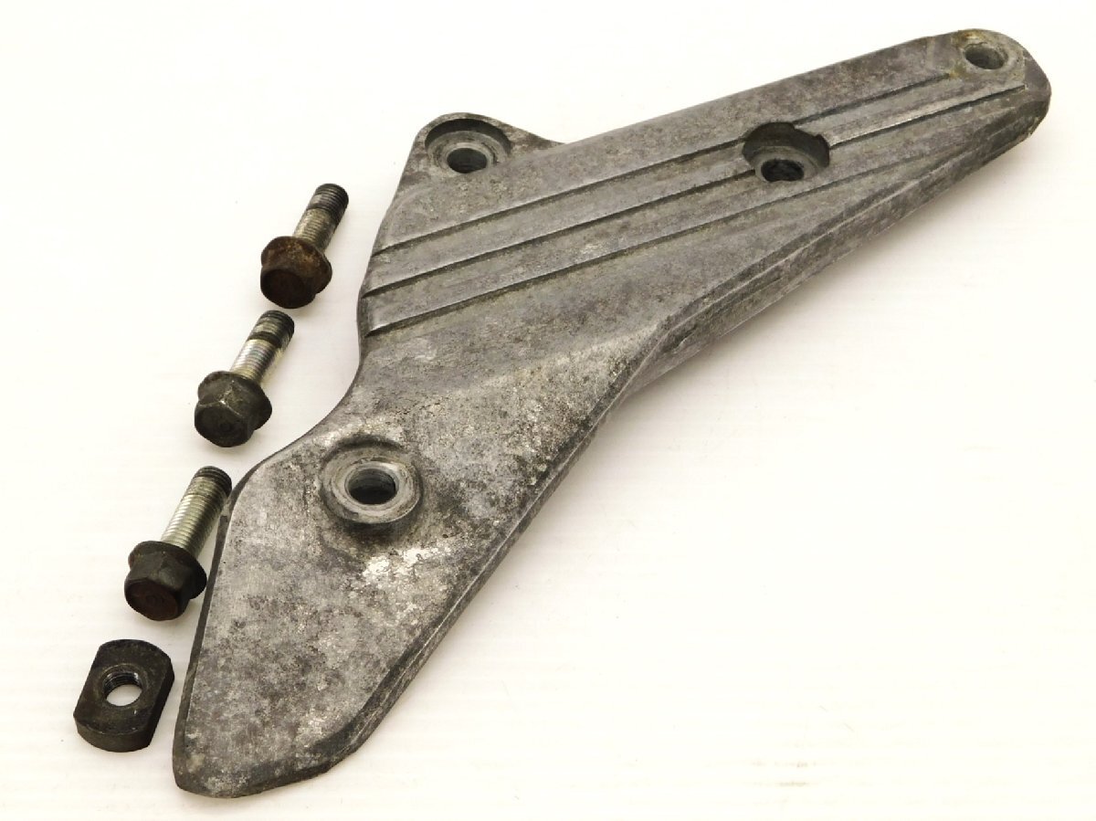 60【評価A】 XJ650 4K0 実動 当時物 純正 メイン タンデム ステップ プレート ホルダー 左 XJ750 XJ550 XJ400D拍卖