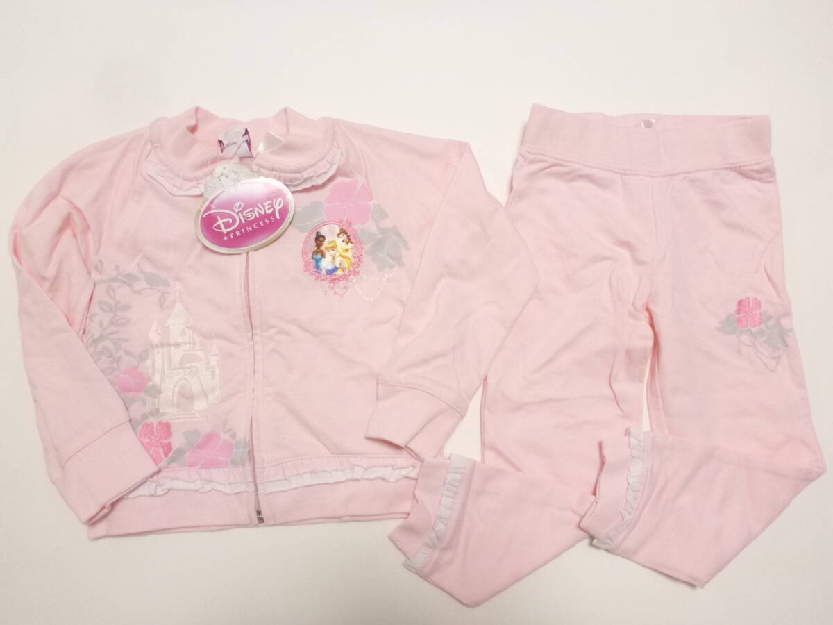 新品 ディズニー シンデレラ ピンク 上下セット スウェット ジャージ 3 100拍卖