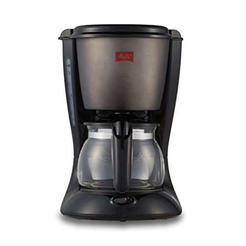 メリタ(Melitta) フィルターペーパー式 コーヒーメーカー 700ml ツイスト ジェットブラック 5杯用 SCG58-3B拍卖