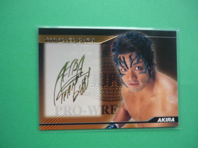 野上彰【パラレルカード】2000 Future Bee☆AKIRA/新日本プロレス☆箔サイン ColleCara拍卖