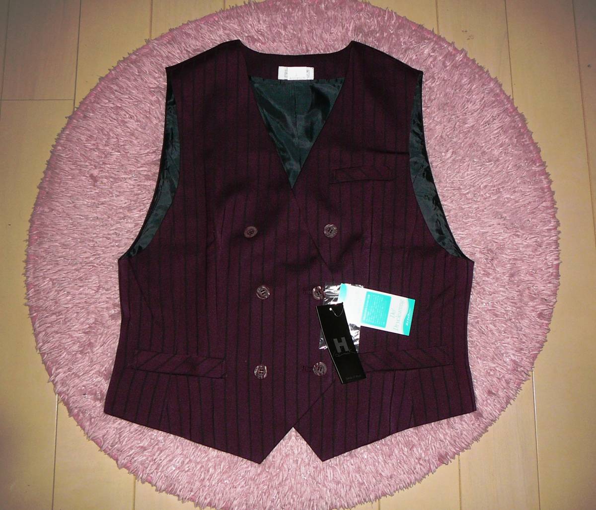 ●送料230円●HINUCK  13号 ベスト OL制服 事務服 コスプレ衣装 タグ付き未使用品拍卖
