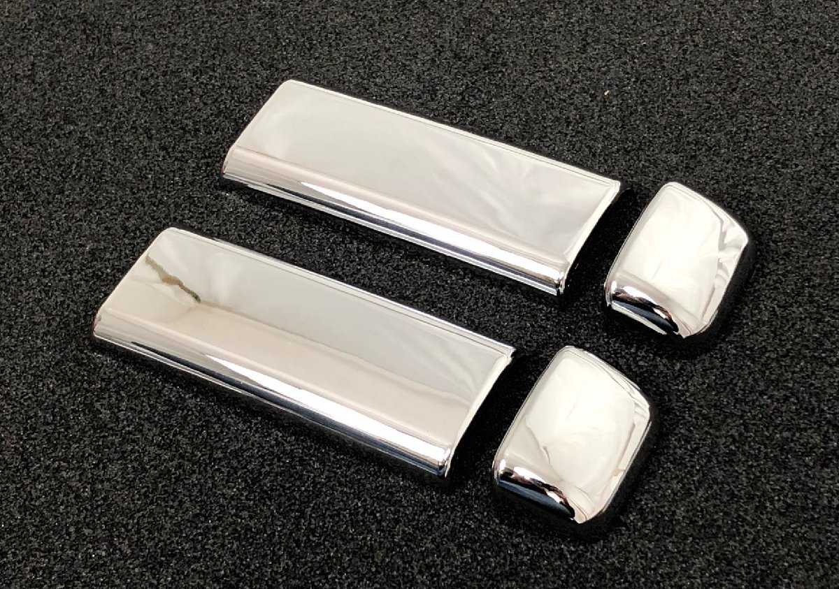 鏡面仕上げ♪ メッキ インナー スライド ドアハンドル カバー マツダ MPV LY3P 23F 23C 23T 23S スポーティパッケージ Uスタイル Lスタイル拍卖