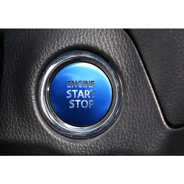 デザイン性UP♪ ブルー エンジン スタート スイッチ カバー レクサス 20 系 RX200t RX300 バージョンL Fスポーツ ブラックシークエンス拍卖