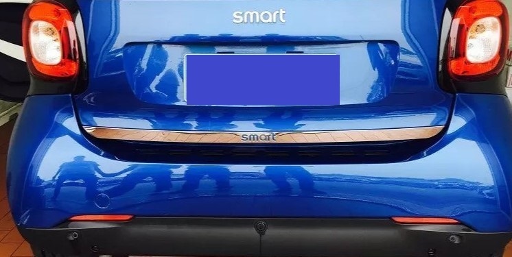 スマート メッキ リア ドア ガーニッシュ リアゲート バックドア フォーツー クーペ W453 C453 クローム拍卖