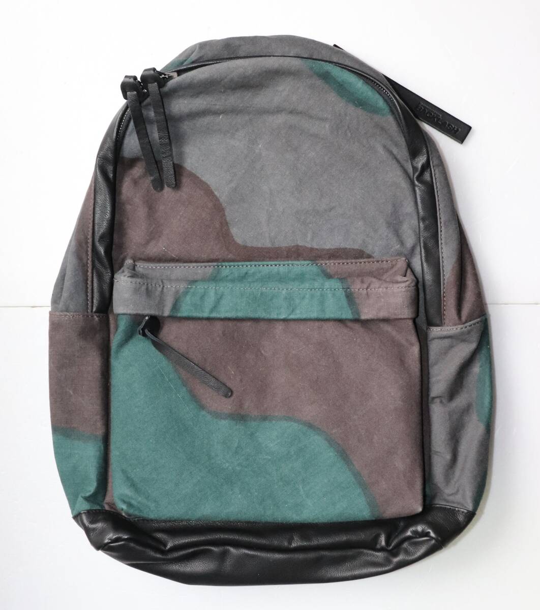 定価79000 新品 本物 BACKLASH 革 レザー ジャパンステア リュック バッグ 1612-81 バックラッシュ 7349拍卖