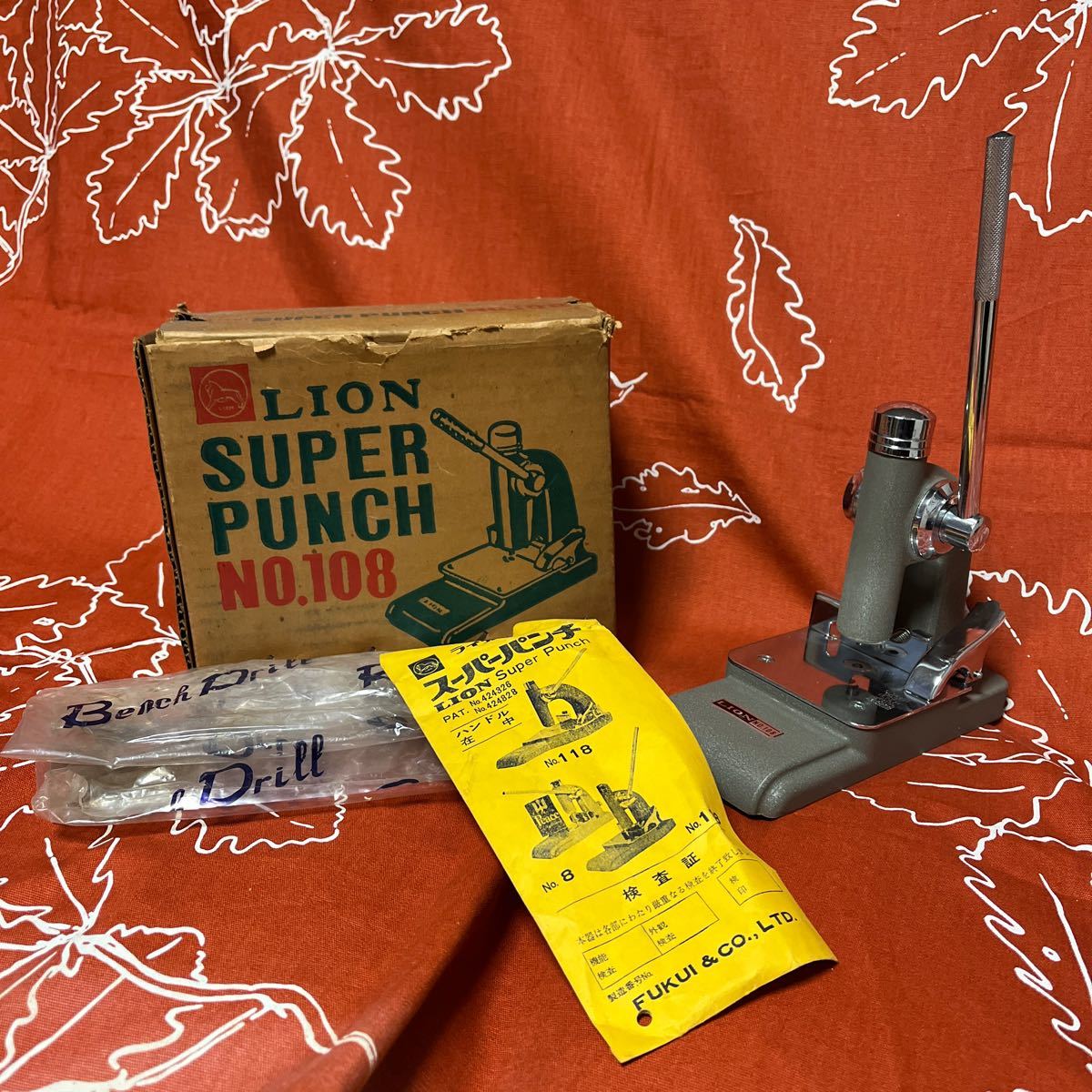 LION スーパーパンチ NO.108 中古品 昭和レトロ拍卖