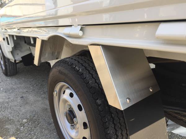 S500P/S510P ハイゼット ジャンボ/標準車 リアフェンダー カバー ステンレス拍卖