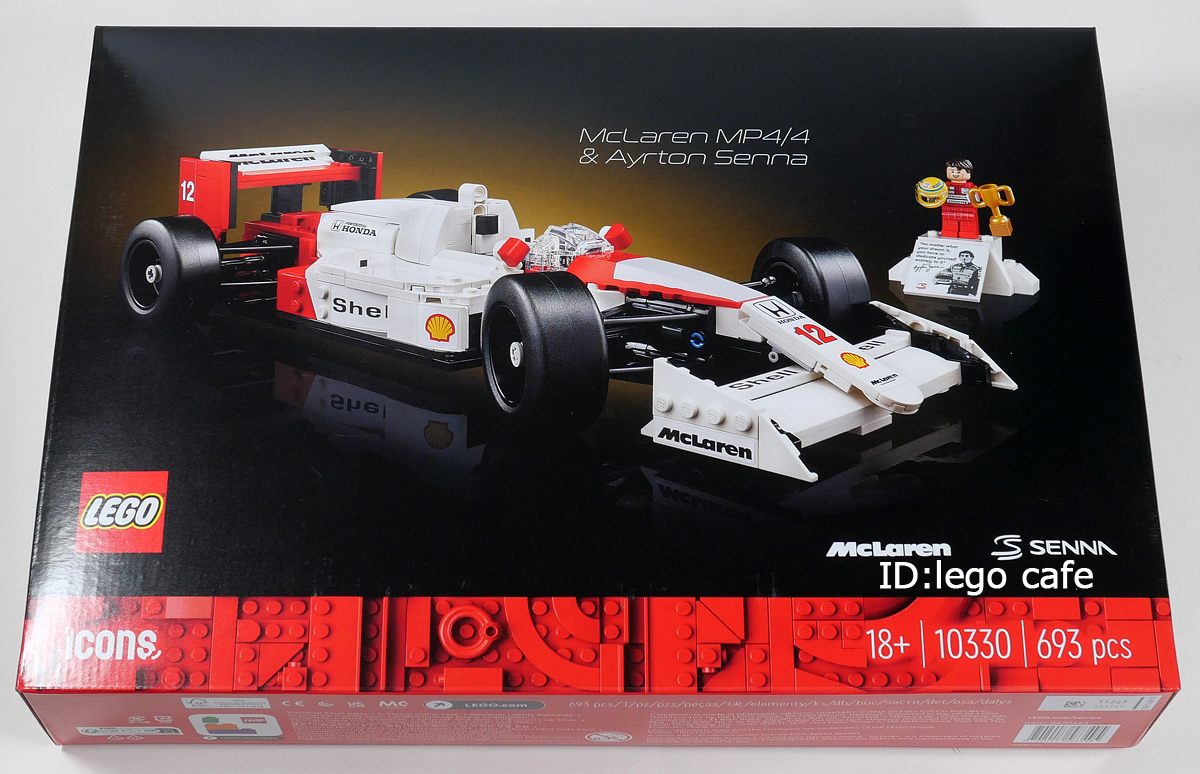2024年【10330 マクラーレン MP4/4 &アイルトン・セナ】レゴ拍卖