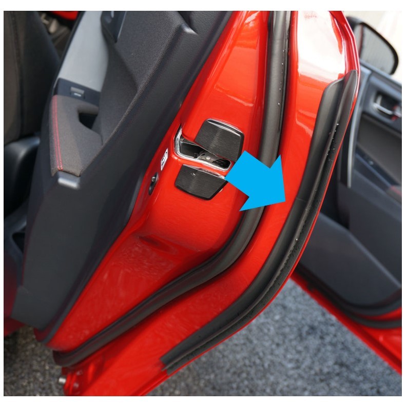 ★新品 未使用 純正部品 レクサス CT200h 後期 ウェザーストリップ 左右セット 流用 ヴィッツ CH-R 水切りモール リフレッシュ ★拍卖