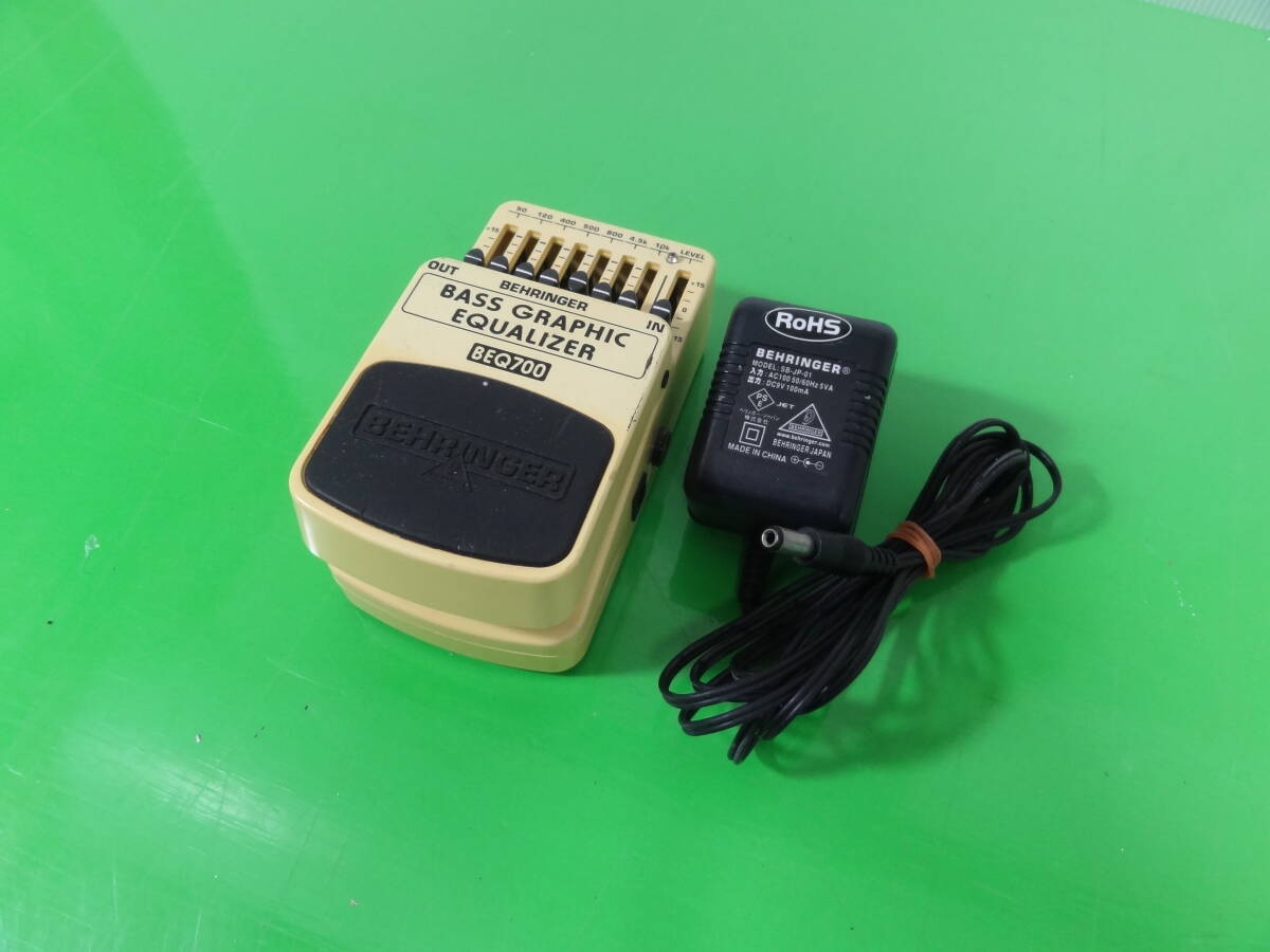 〈BEHRINGER〉 べース用イコライザー BEQ700拍卖
