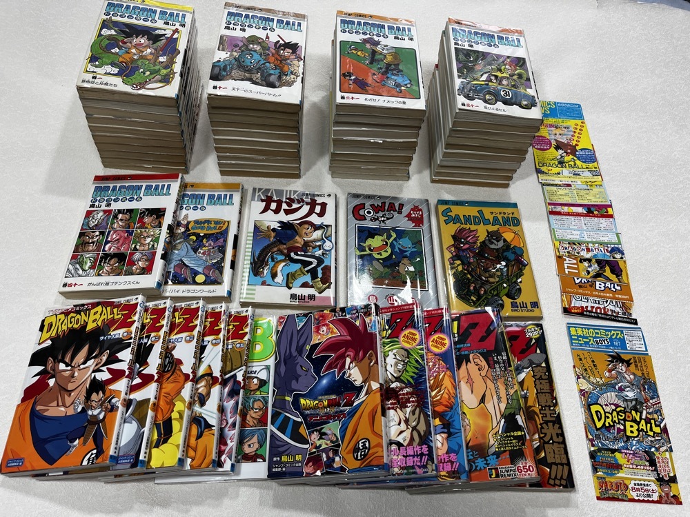 ★即決★新品透明ビニールカバー付★初版55冊 ドラゴンボール 1-42巻 全巻 コミックニュース COWA!/サンドランド/カジカ 他 鳥山明 56冊★拍卖