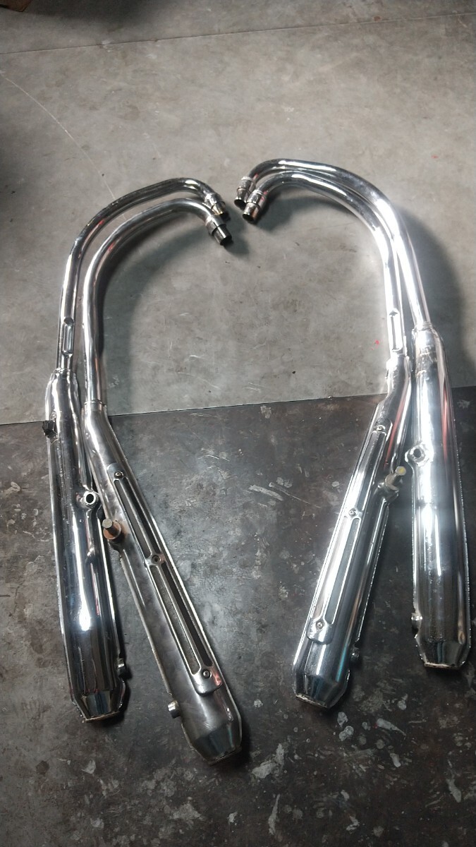 CB750FOUR 丸 HM300 当時物 ノンレストア 4本出し 純正マフラー k0 k1 美品?拍卖